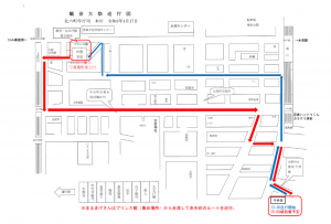 まるまげ祭りR8巡行図