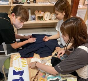 オリジナルTシャツづくり体験